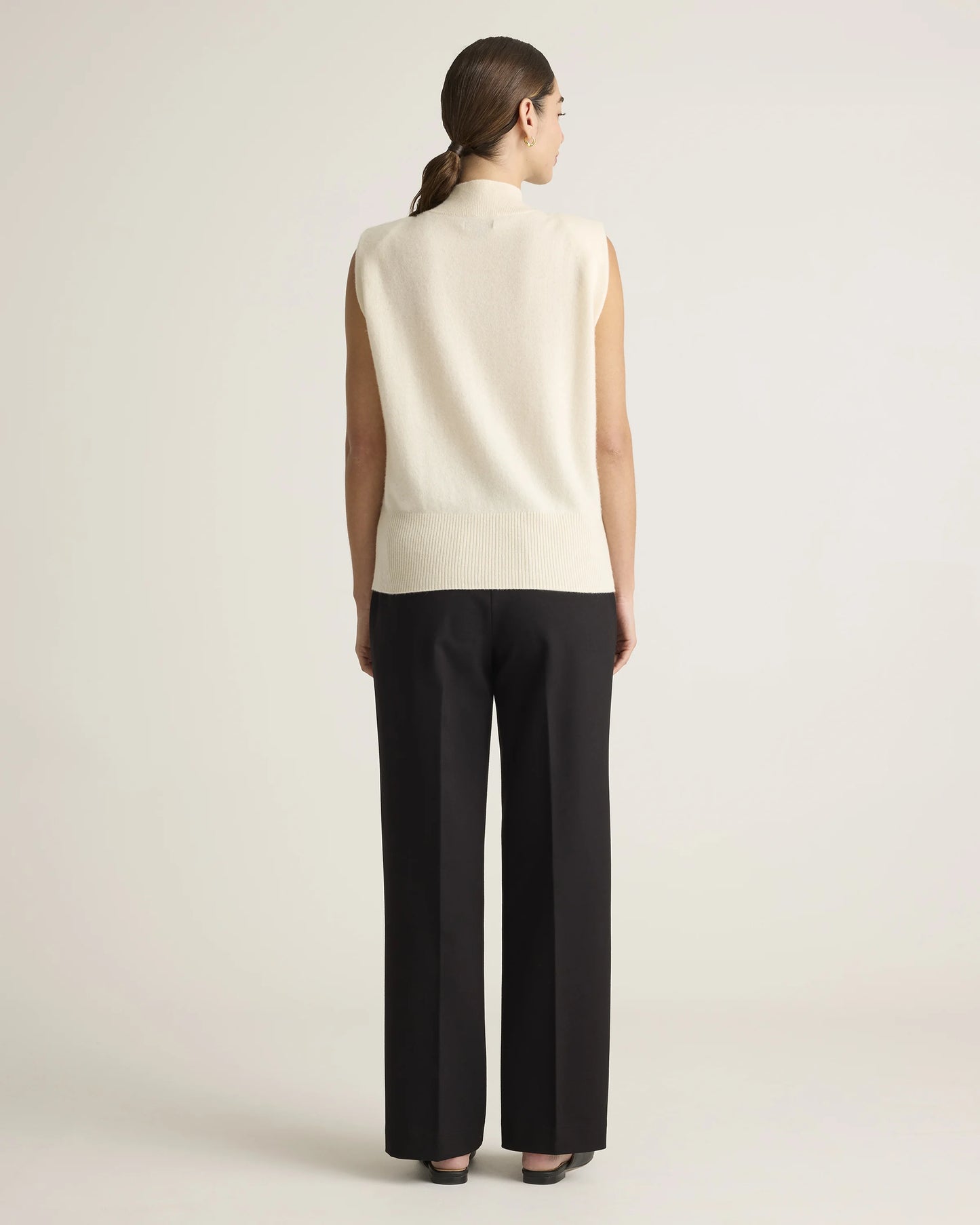 Ultra-Stretch Ponte Trouser - 0 / Navy