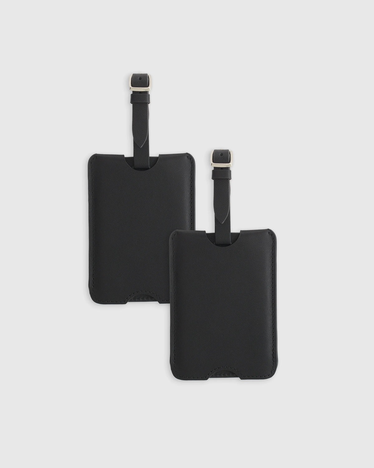 Nappa Leather Luggage Tag (2-Pack) - One Size / Cobalt Blue