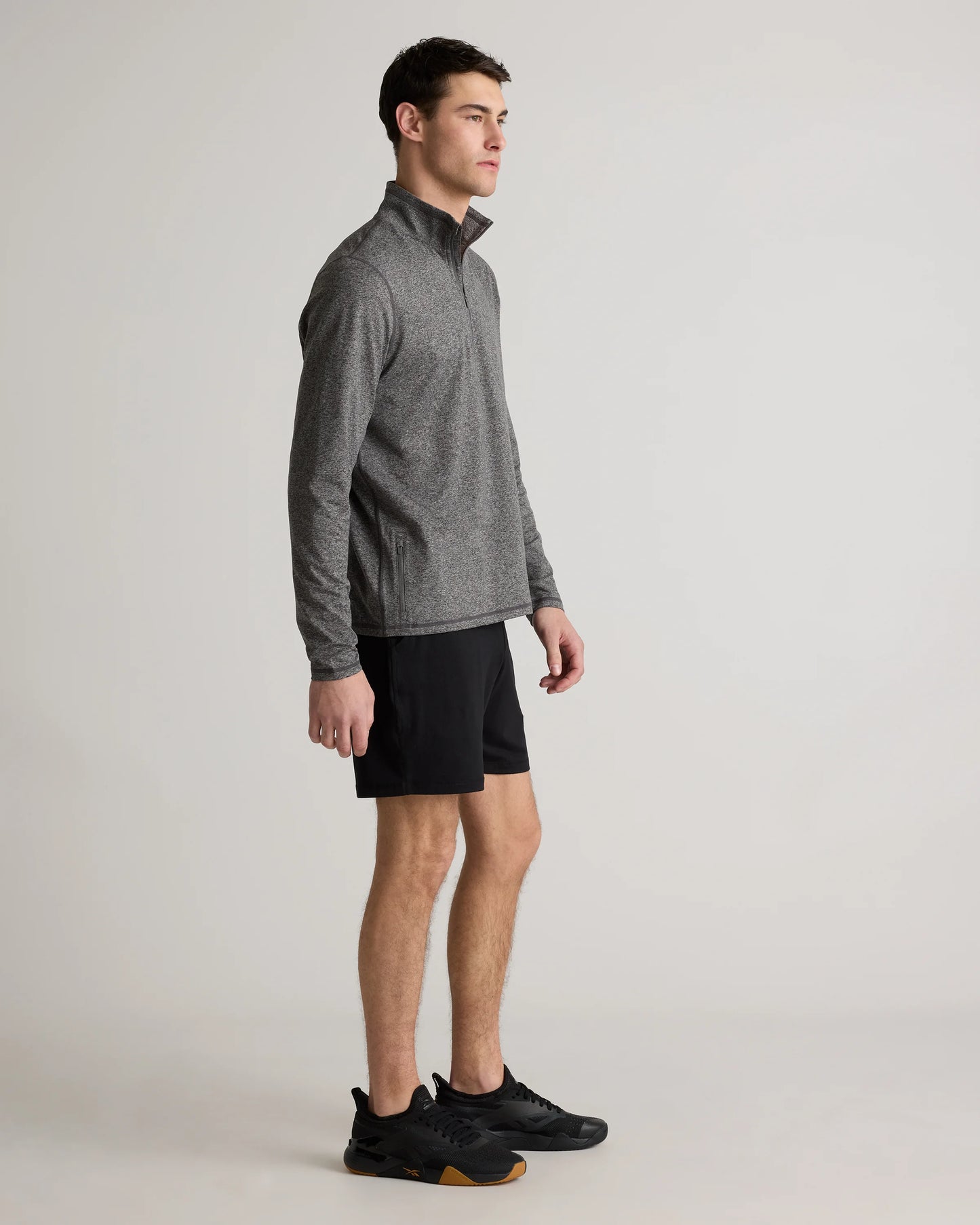 Flowknit Performance Half-Zip - XS / Heather Morel Grey