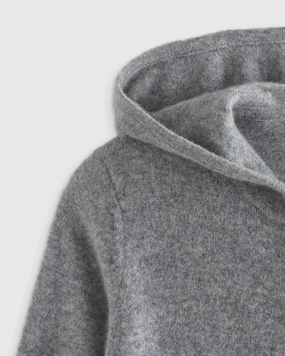 Washable Cashmere Full Zip Hoodie - 2T / True Navy