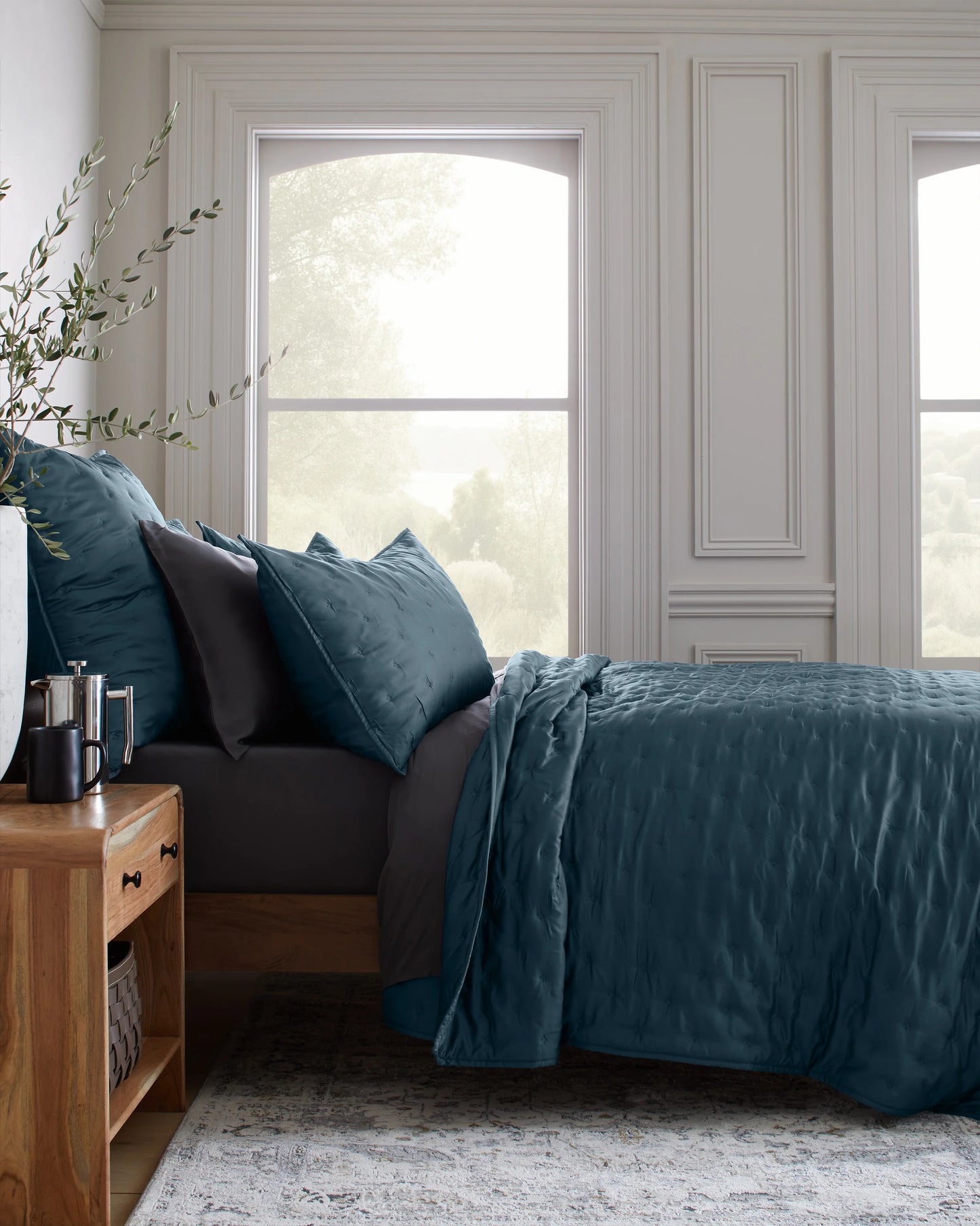 Bamboo Dream Quilted Euro Sham - Euro / Sage