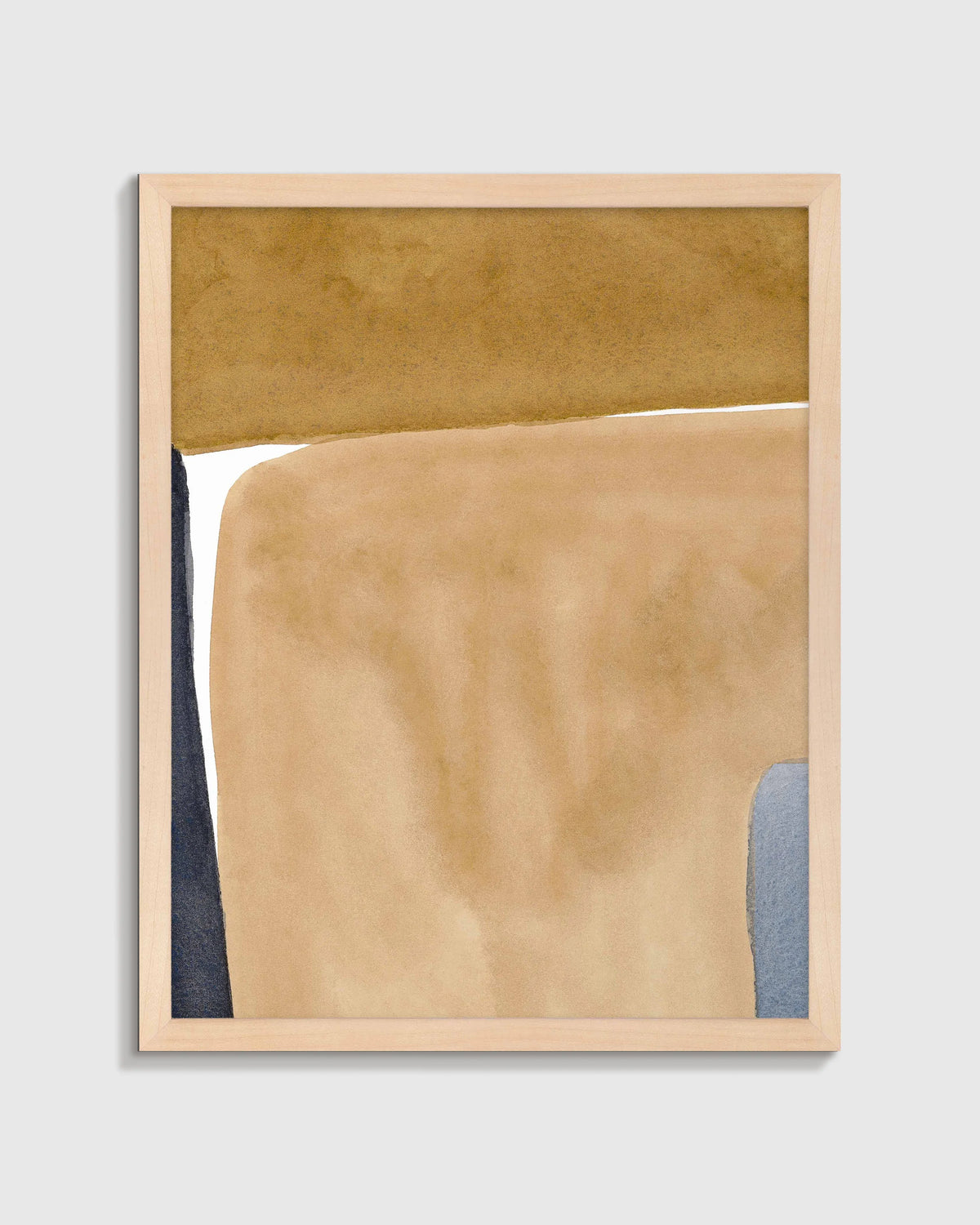 Suspension in Umber by Julia Balfour - 21.25"x26.25" / Oak