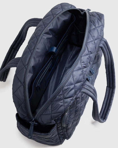Transit Quilted Duffle Bag - One Size / Taupe Brown