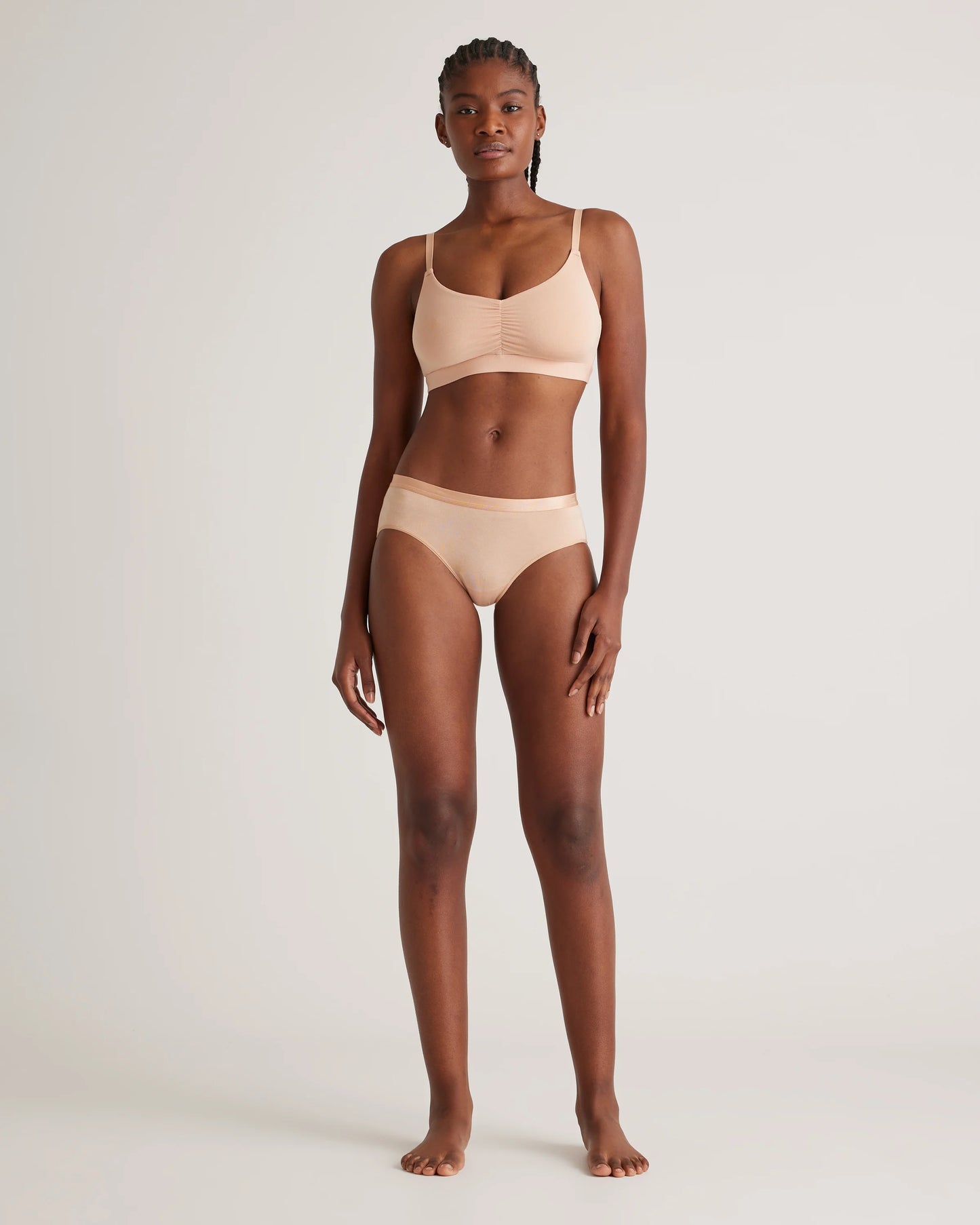 Micromodal Brief (6-pack) - XS / Warm Sand