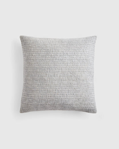 Wool Linen Textured Pillow Cover - 20x20 / Ivory