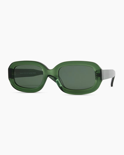 Santorini Polarized Acetate Sunglasses - One Size / Ginger Tortoise with Grey Lens