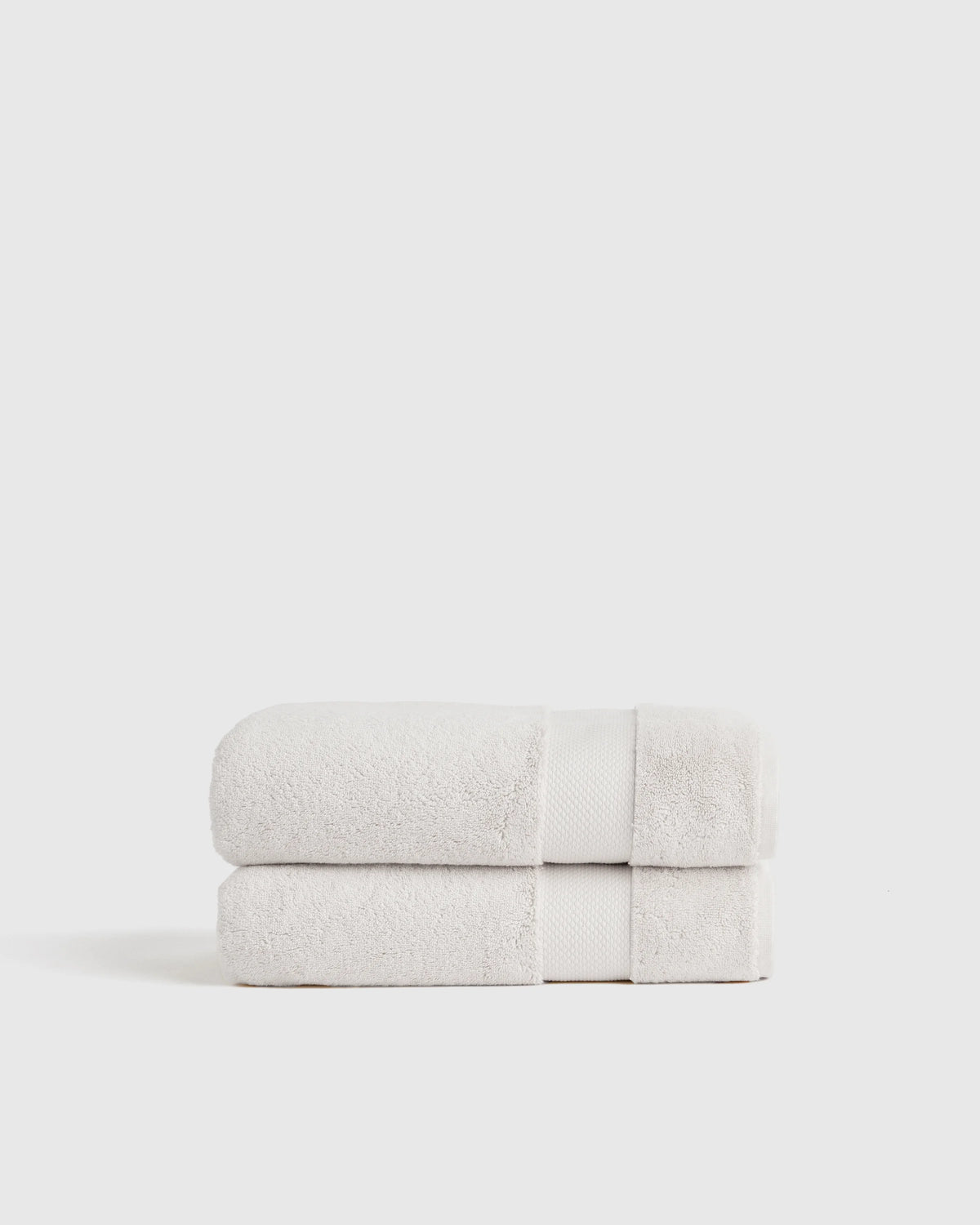 Turkish Ultra Plush Bath Towel (Set of 2) - One Size / White