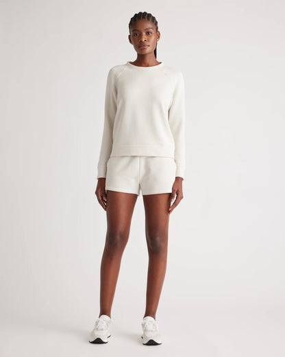 SuperSoft Fleece Crew - XS / Smoked Thyme Green