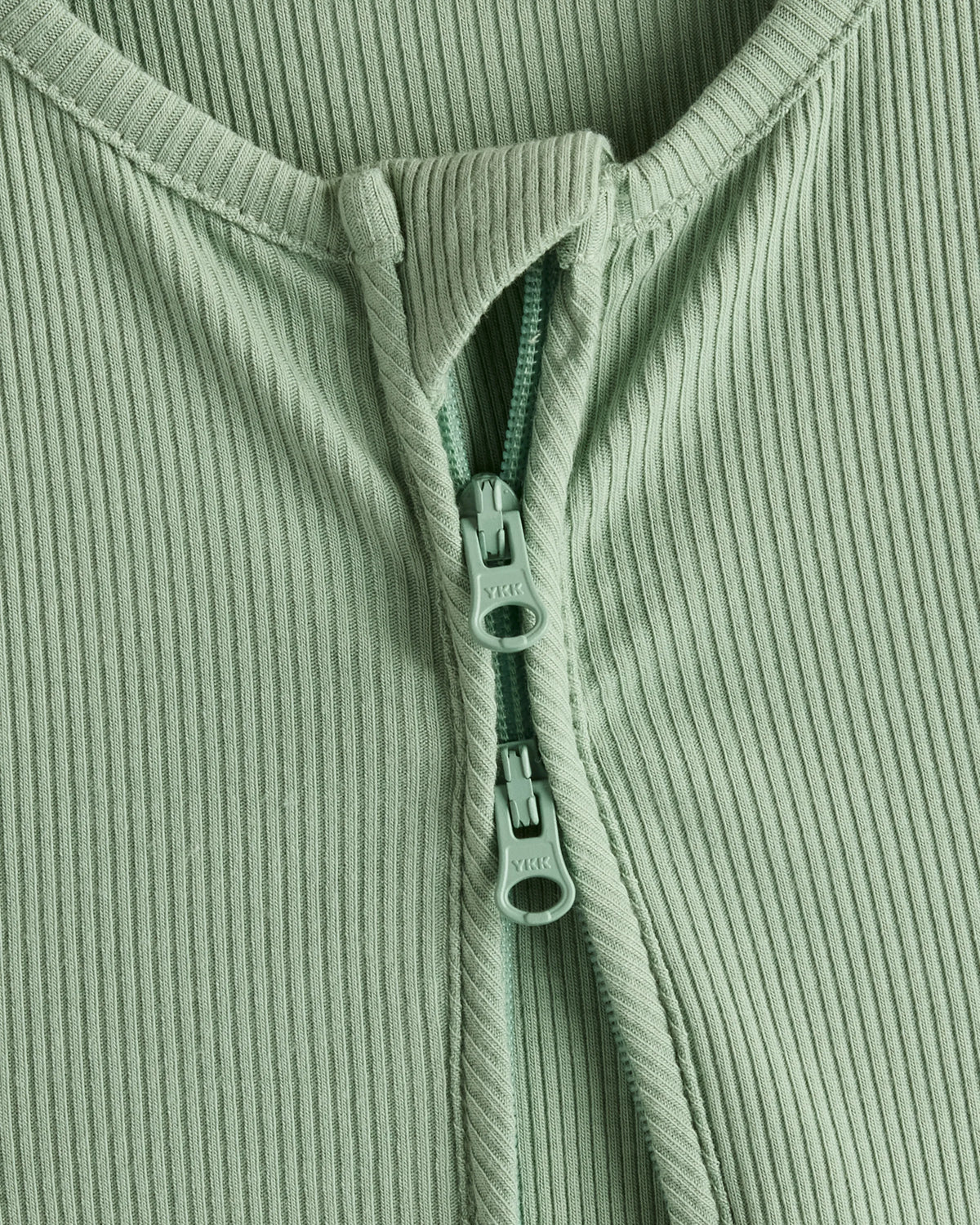 Softest Rib Footie - 12-18M / Sage Green