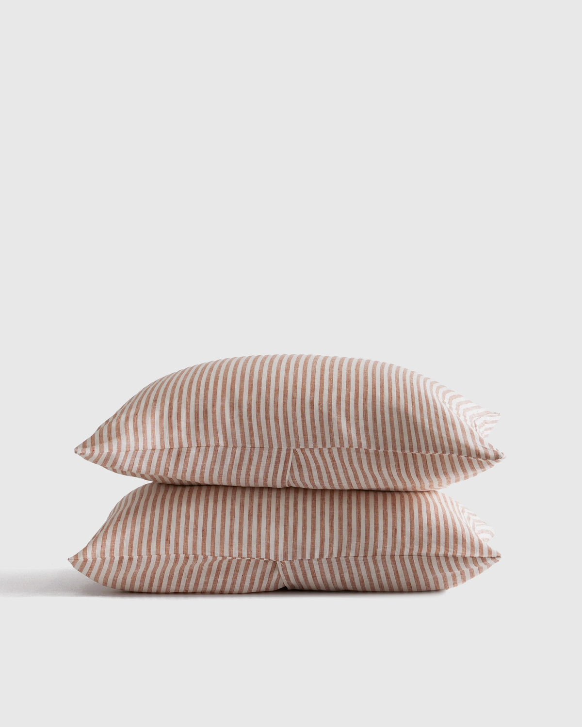 European Linen Sham Set - Standard / White
