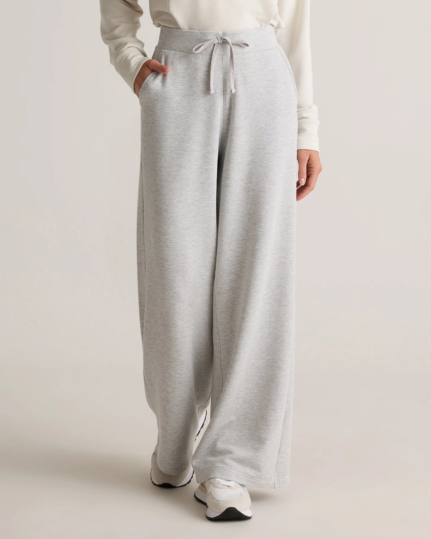 SuperSoft Fleece Wide Leg Pants - XS / Dried Fig