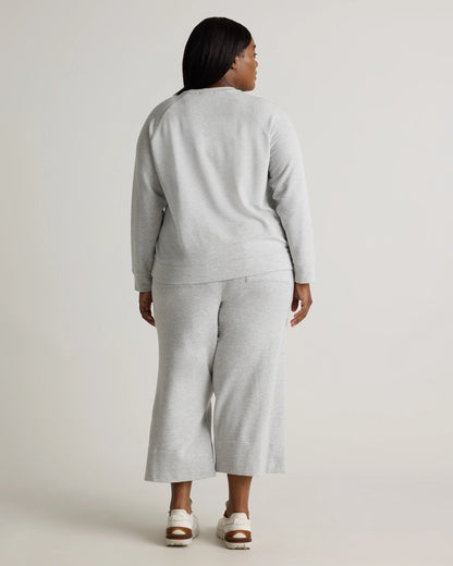 SuperSoft Fleece Crew - 1X / Dried Fig