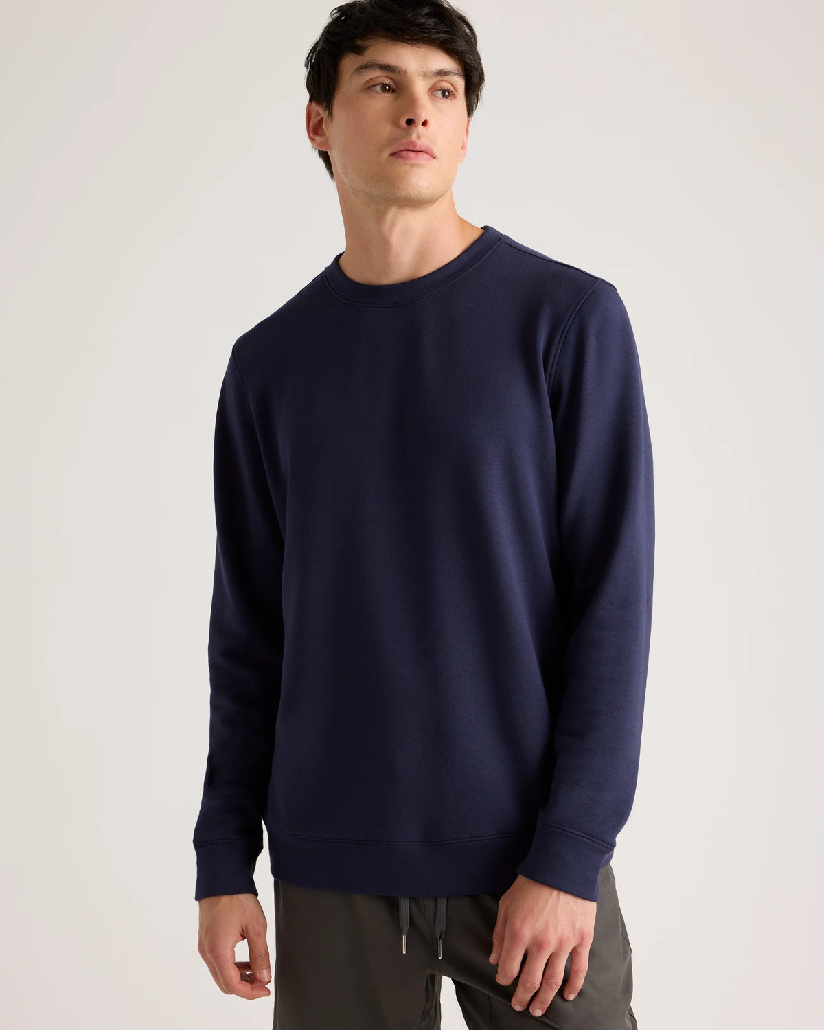 Supersoft Fleece Crew - XS / Heather Oatmeal