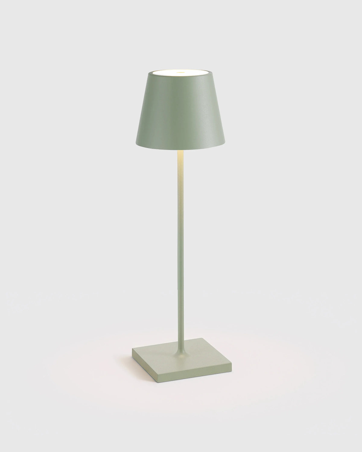 Poldina Pro Rechargeable Table Lamp by Zafferano - Regular / White
