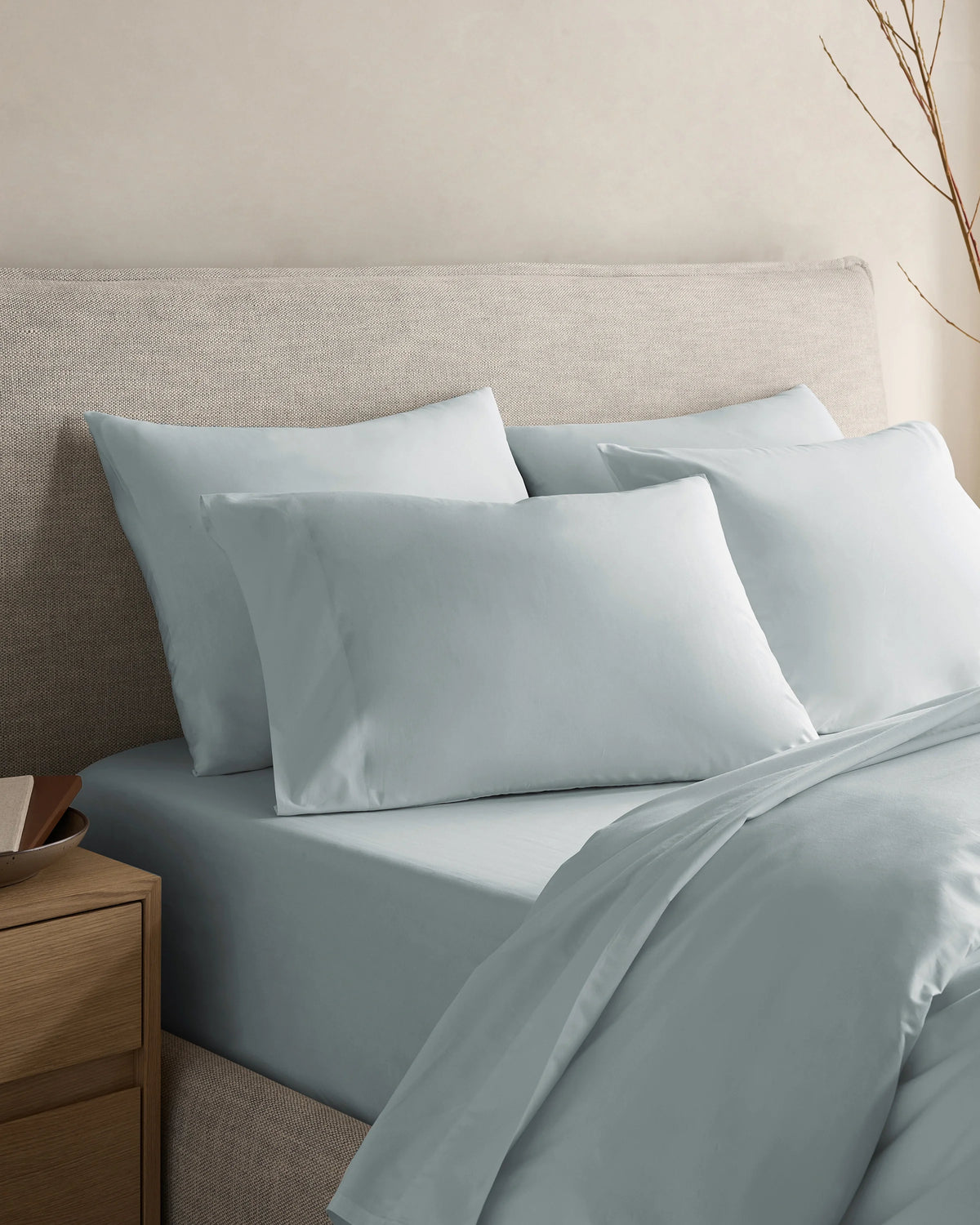 Organic Crisp Percale Sham Set - Standard / White