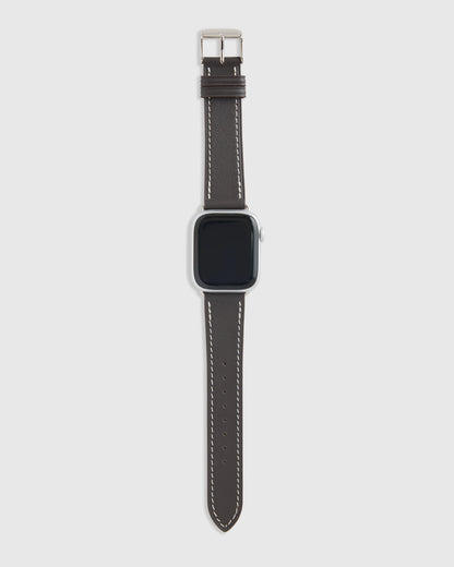 Leather Smartwatch Band - 38mm - 42mm / Cognac