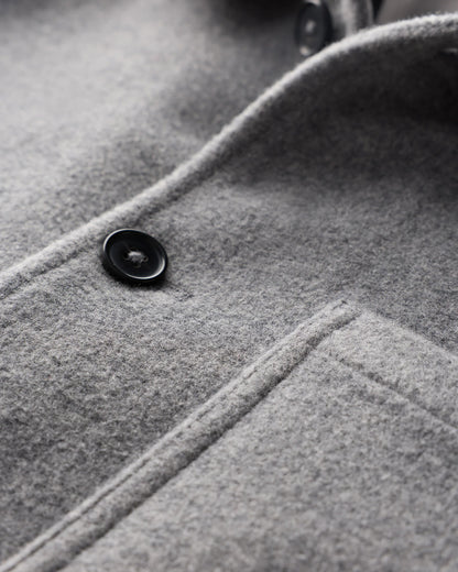 Wool Cashmere Chore Jacket - S / Black