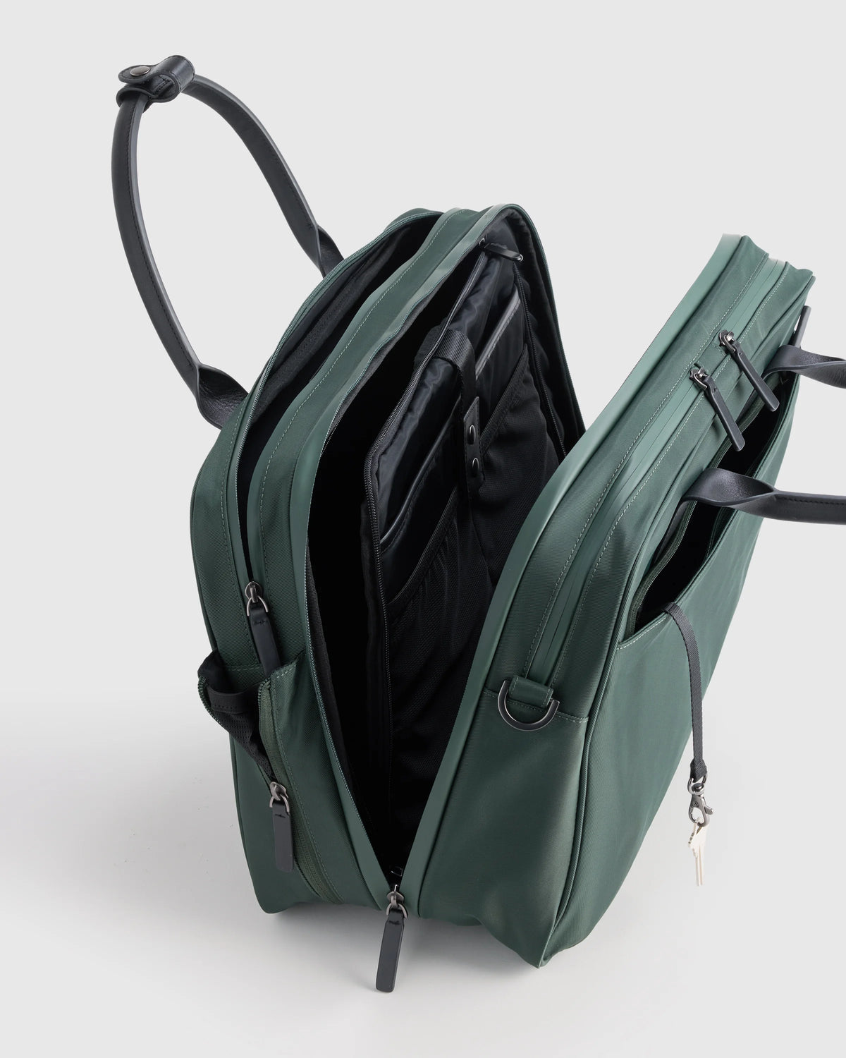 Voyage Nylon Split Travel Bag - One Size / Dark Green