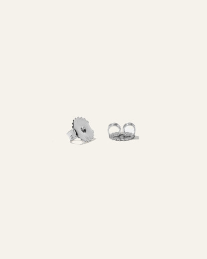14k Gold Lab Grown Diamond Emerald Solitaire Studs - 2ctw - One Size / Yellow Gold