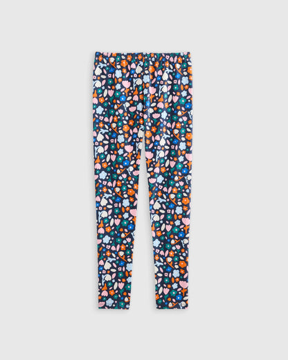 Organic Cotton Leggings - 6 / Red
