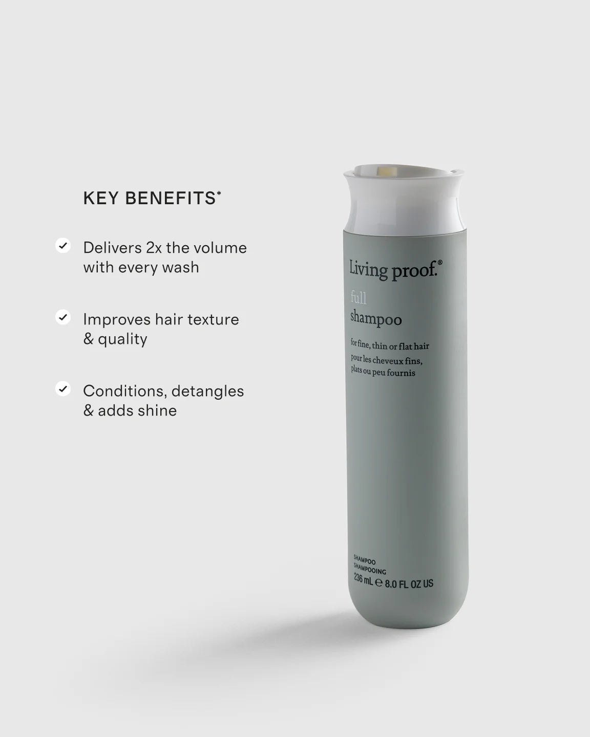 Full Shampoo 24 oz by Living Proof - One Size / No Color