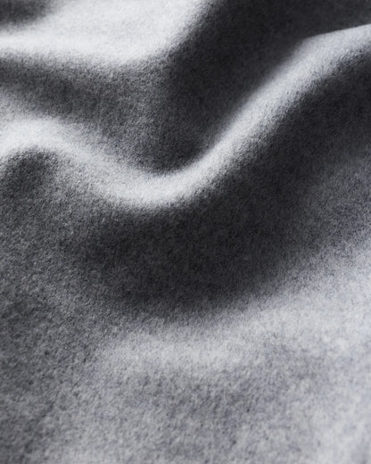 Wool Cashmere Field Jacket - S / Heather Grey