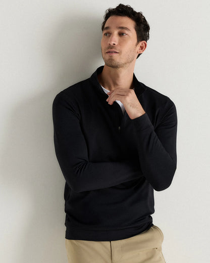 Performance Golf Quarter-Zip - S / Granite Grey