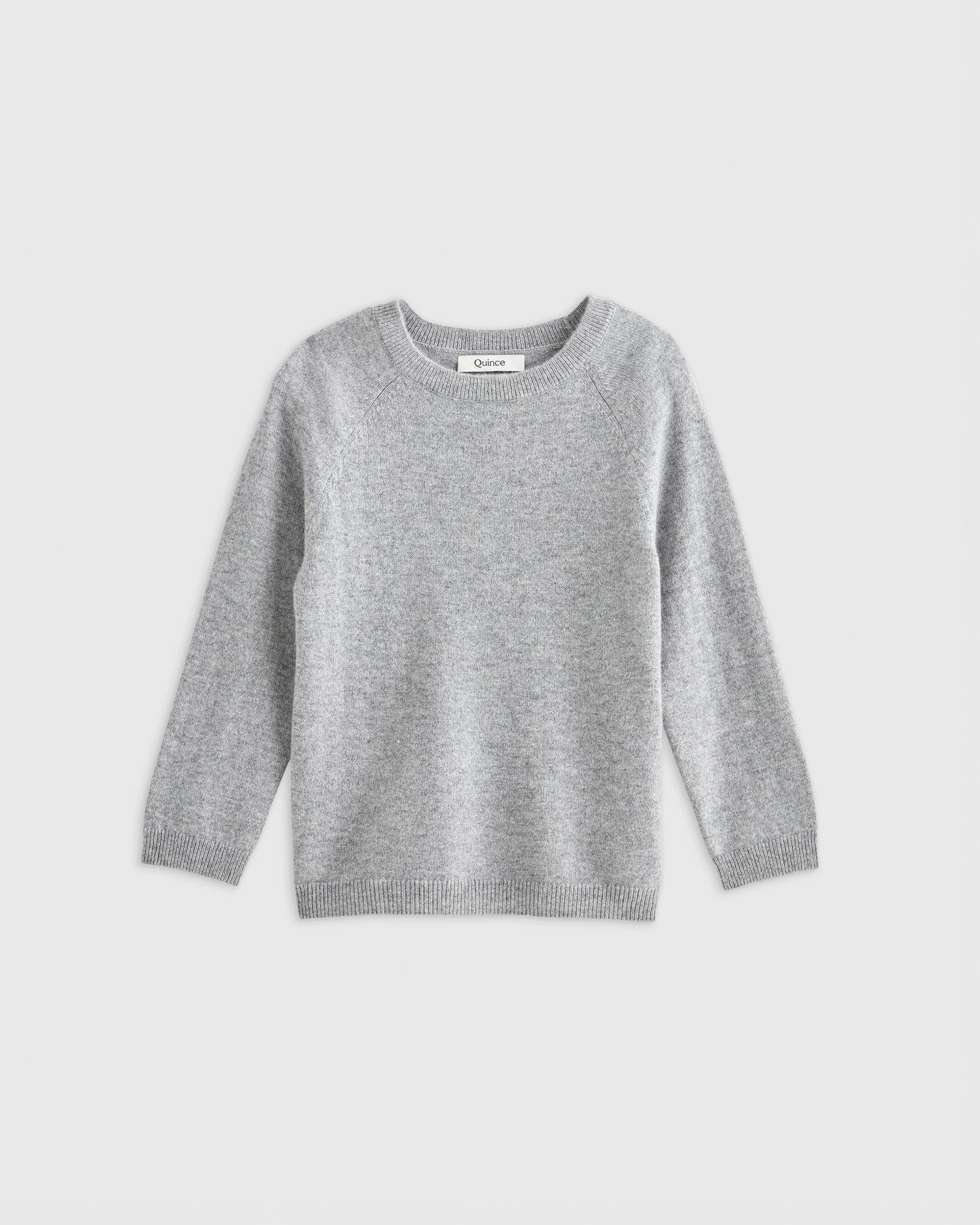Washable Cashmere Crewneck Sweater - 2T / Forest Floor Green