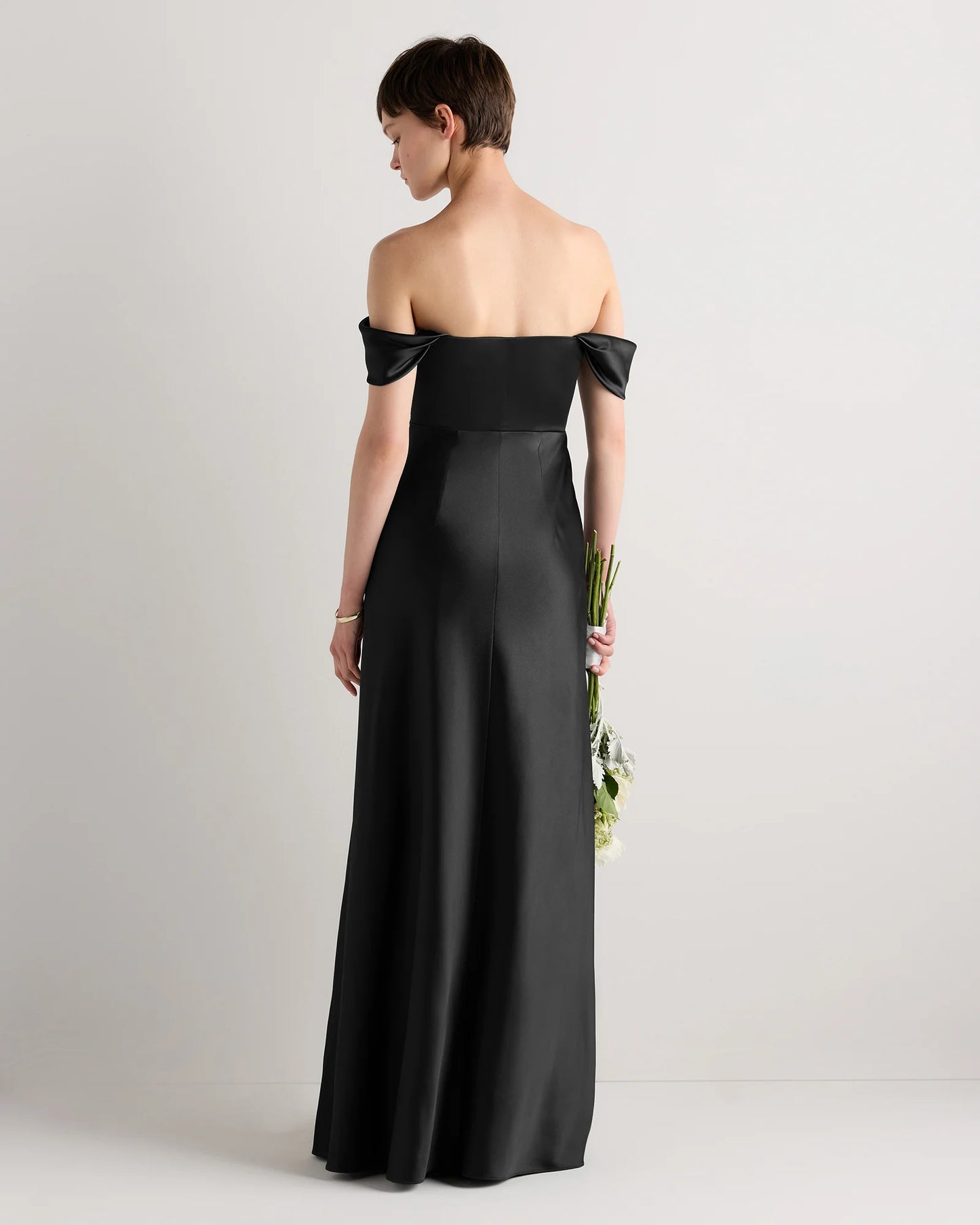 Aurora Stretch Satin Convertible Dress - 0 / Garden Sage Green