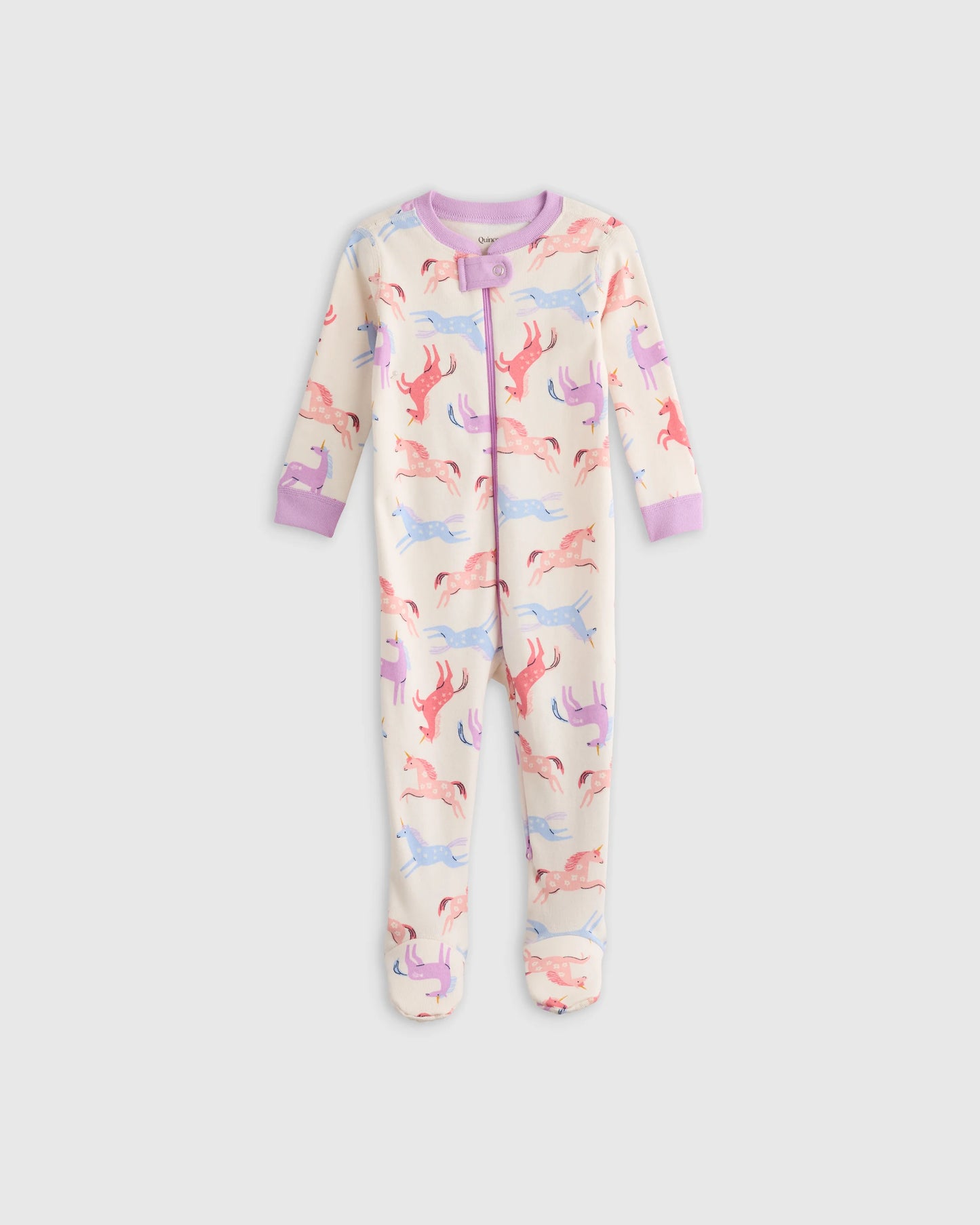 100% Organic Cotton Footie Pajama - 0-3M / Vehicles