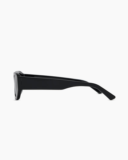 Brisbane Polarized Acetate Sunglasses - Standard / Black with Grey lens