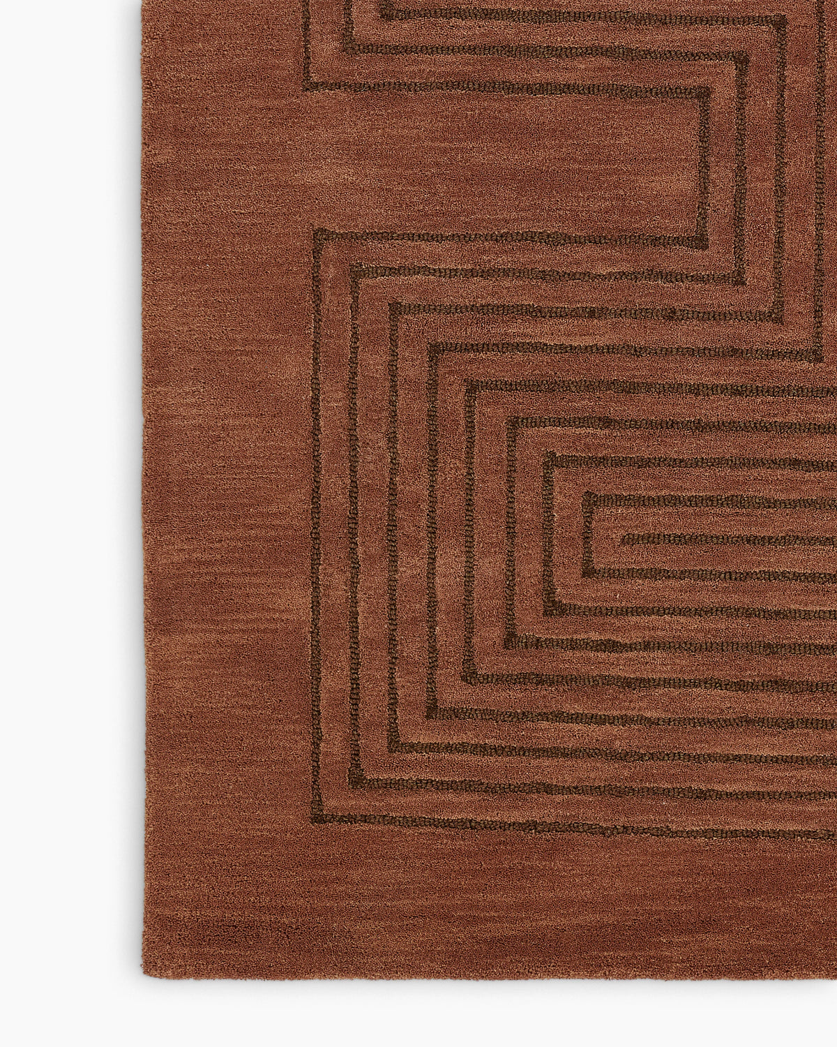 Langdon Hand-Tufted Wool Rug - 3'6" x 5'6" / Beige