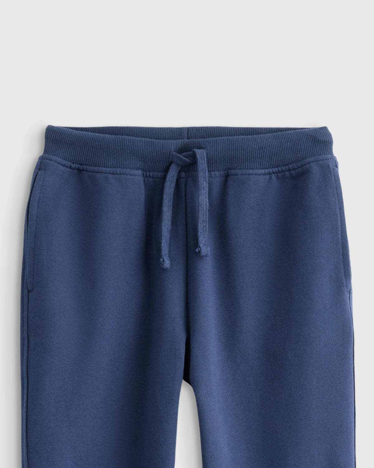 Organic Cotton French Terry Joggers - 2T / Blue Stars
