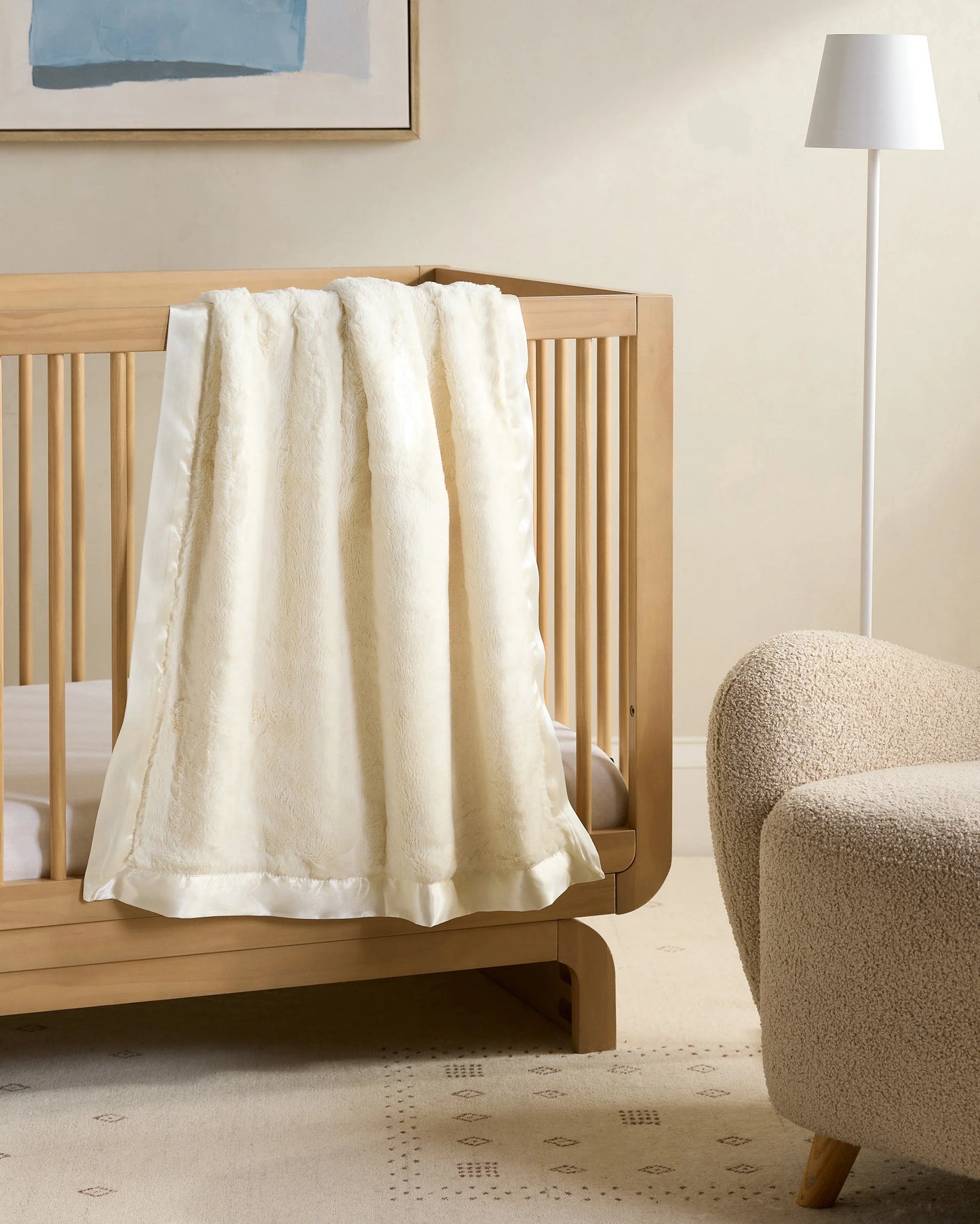 Silky Plush Baby Blanket - Baby / Orchid