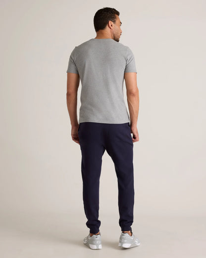 Organic Midweight French Terry Slim Joggers - XS / Light Heather Grey