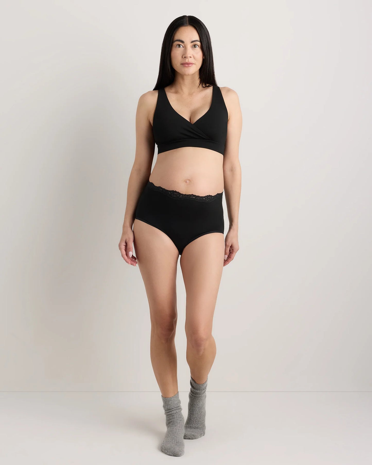 Organic Cotton Nursing & Sleep Bra (2-pack) - XS / Sand