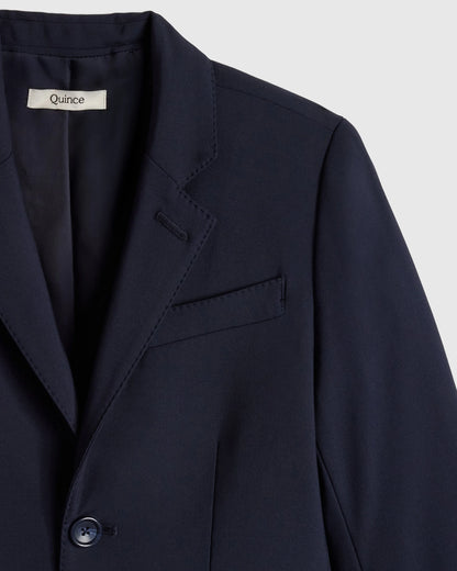 Kids Italian Wool Suit Jacket - 4T / Navy