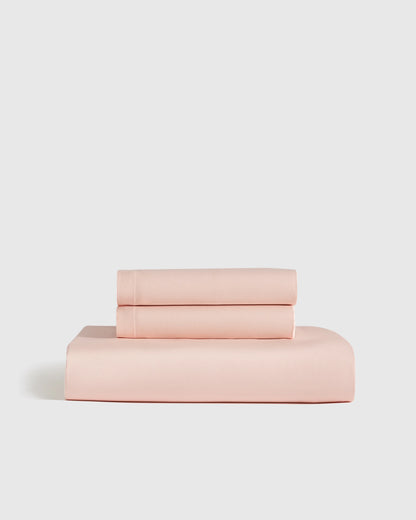 Bamboo Fitted Sheet Set - Twin / Sand