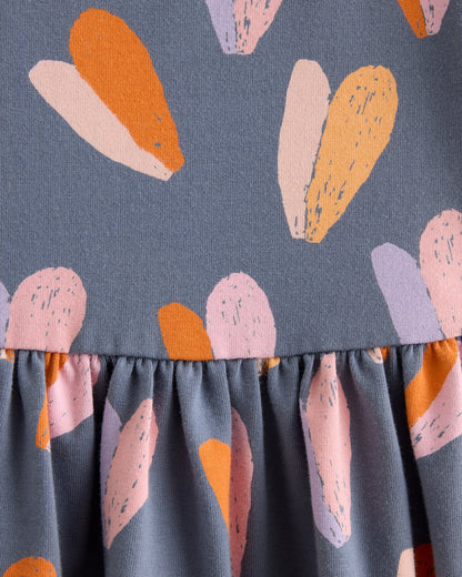 Organic Cotton Skater Dress - 2T / Sweet Cherries