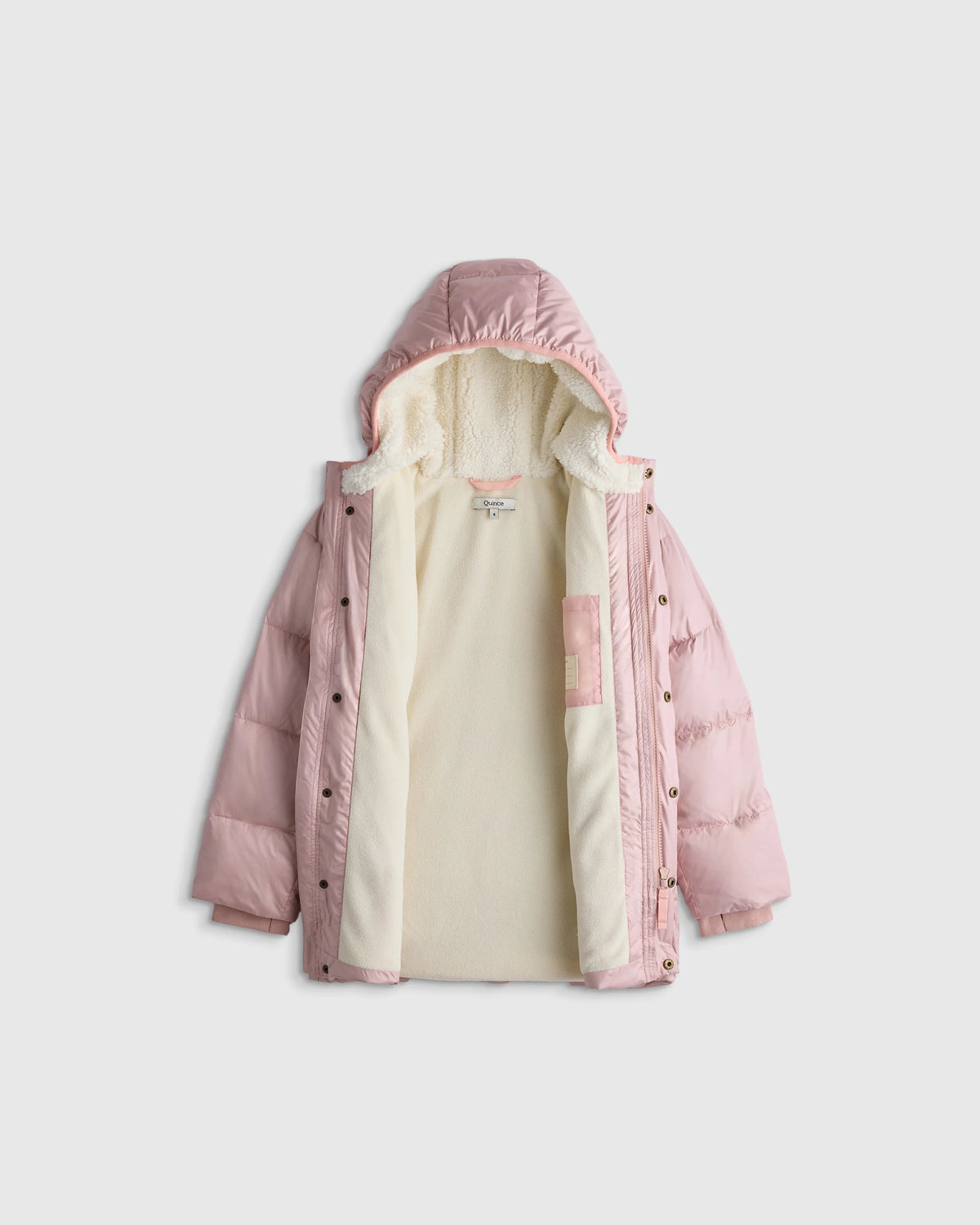Heavyweight Down Puffer Coat - 2T / Purple Floral