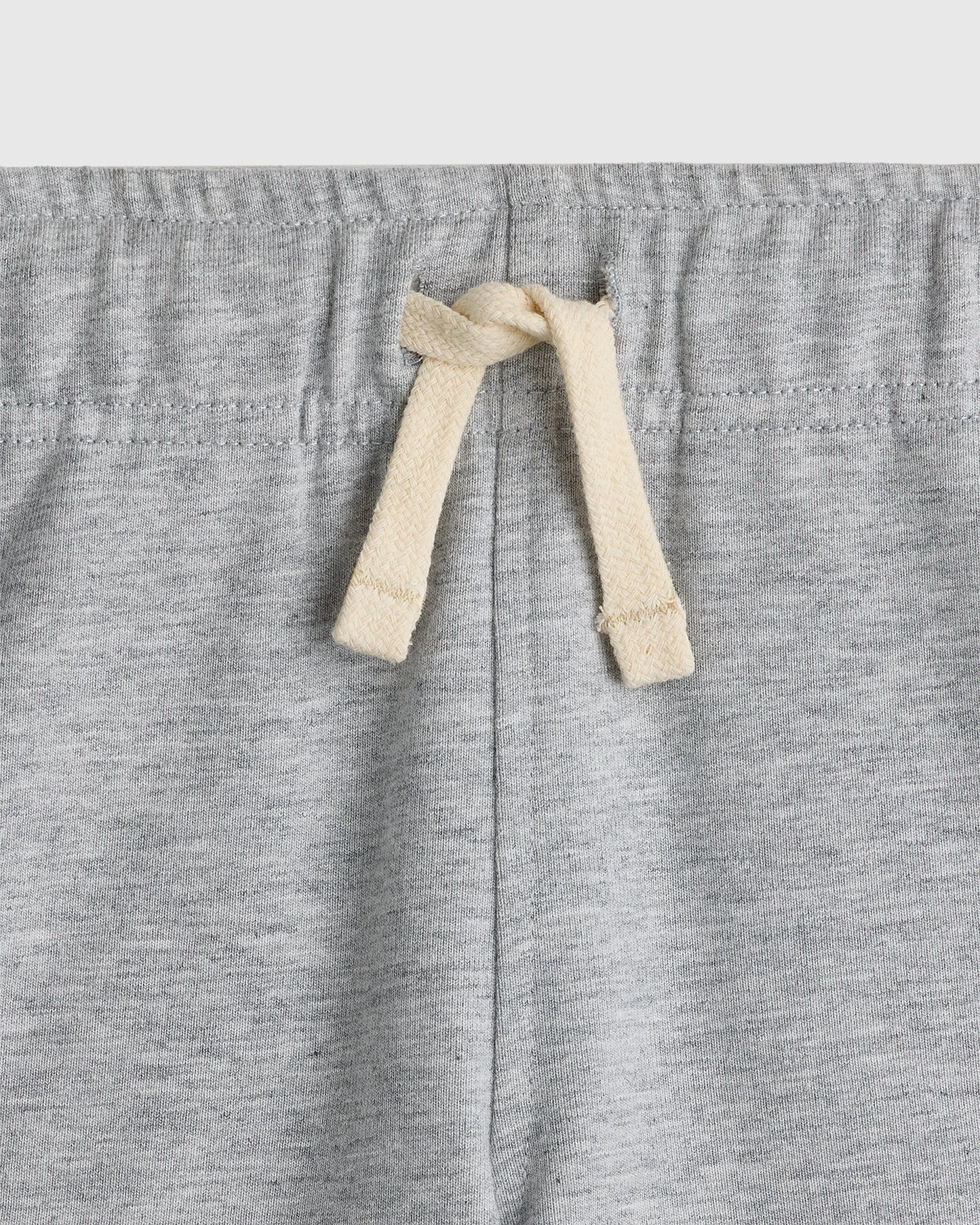 Organic Cotton French Terry Short - 2T / Heather Grey