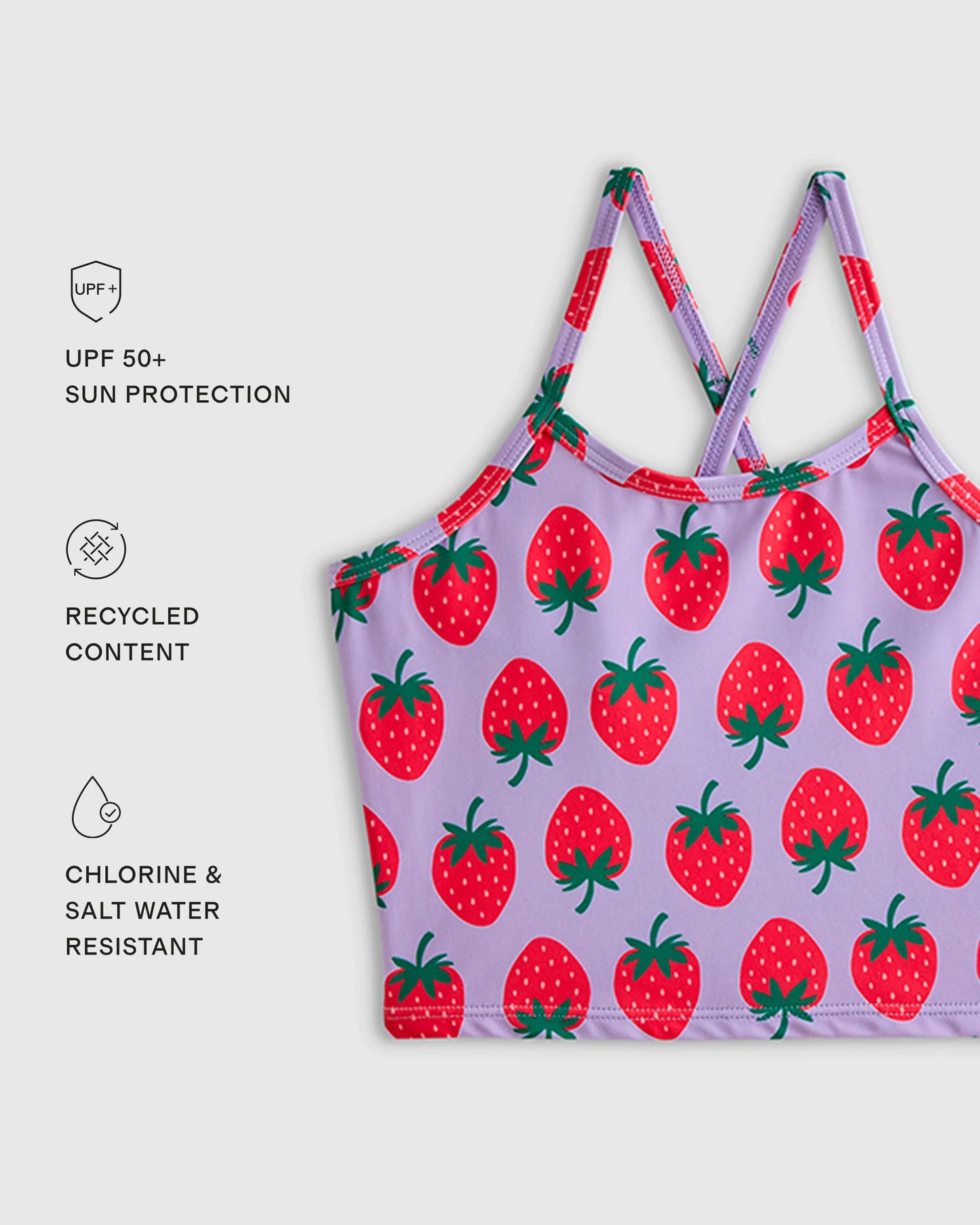 Tankini Swimsuit - 2T / Fruit Punch