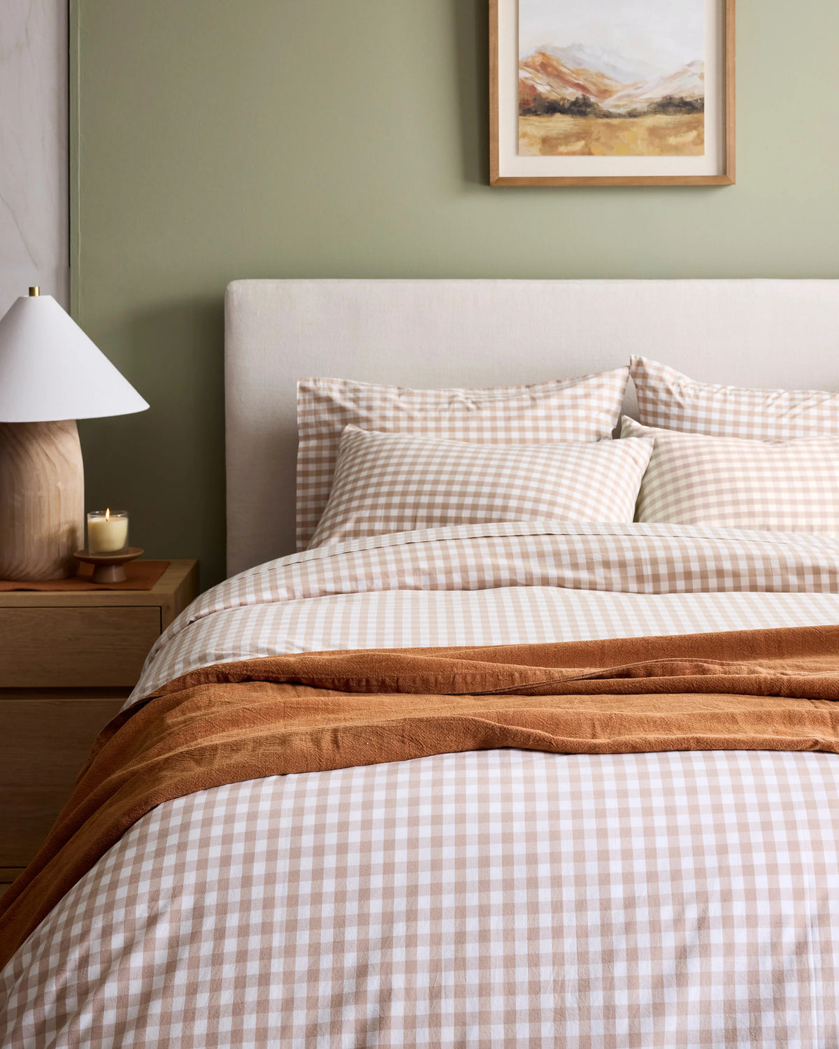 Organic Crisp Percale Sham Set - Standard / White