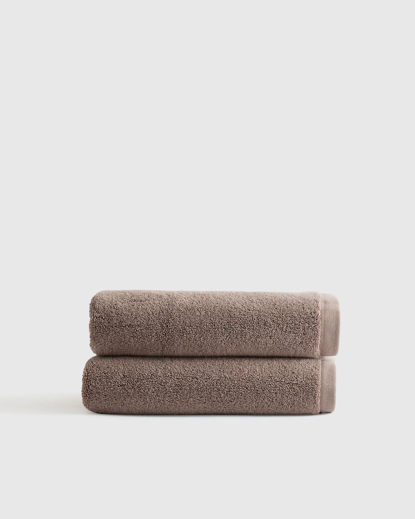 Plush Organic Turkish Cotton Hand Towel (Set of 2) - One Size / White