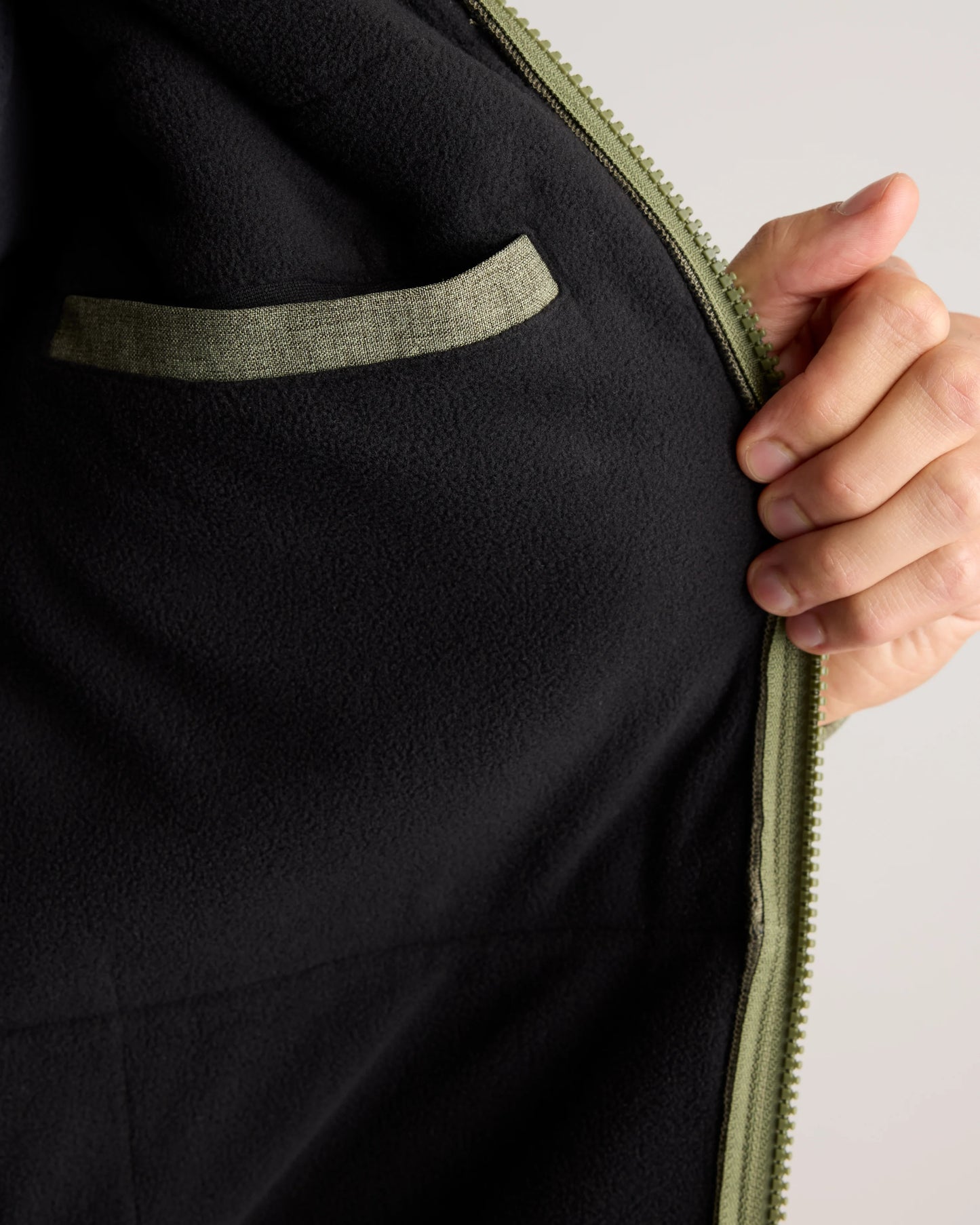 Softshell Fleece-Lined Full-Zip Hooded Jacket - XS / Heather Shady Charcoal