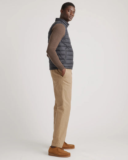 Lightweight Down Packable Puffer Vest - S / Overcast Grey