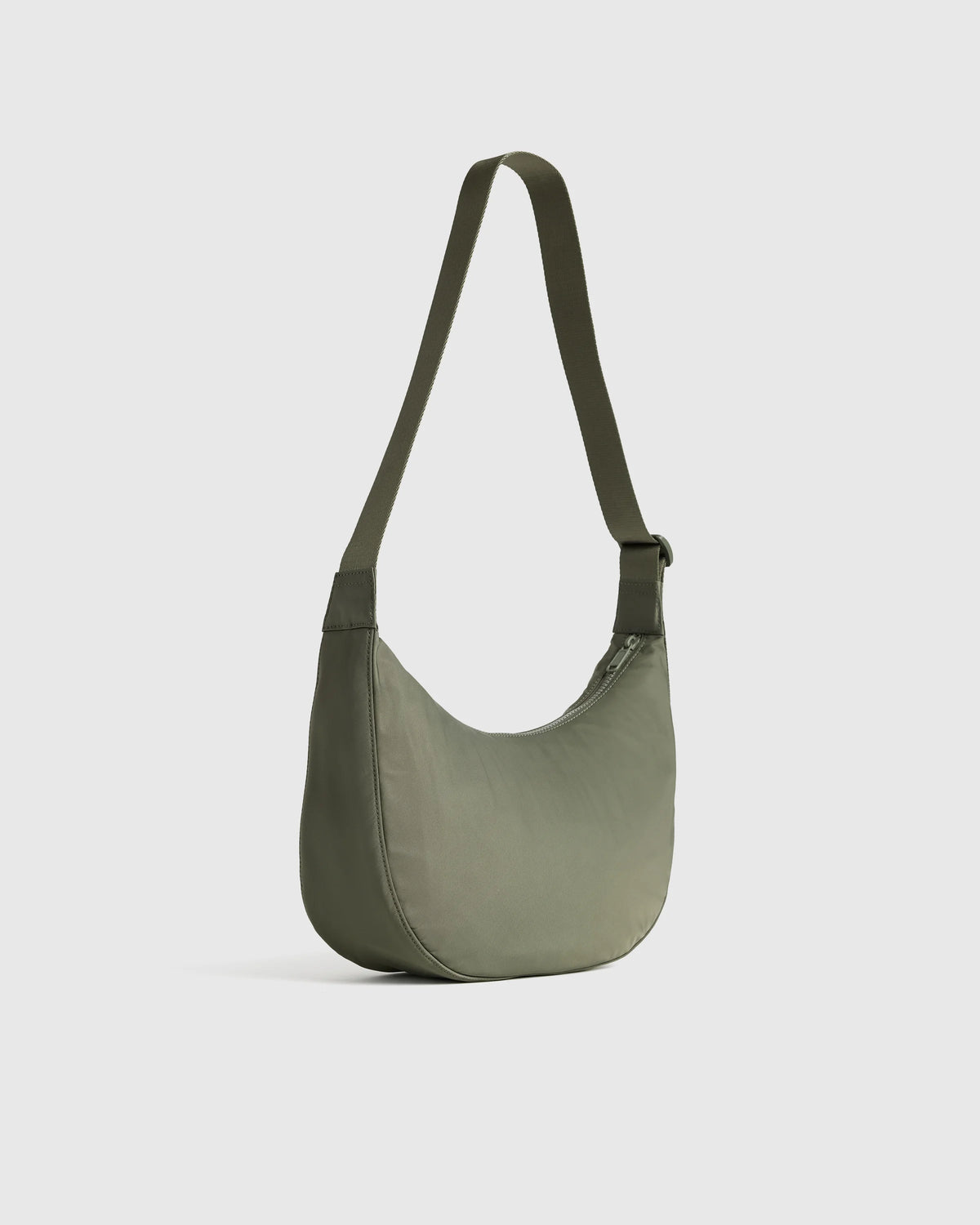 Revive Nylon Crescent Shoulder Bag - One Size / Olive