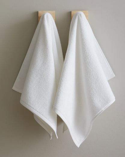 Turkish Ribbed Quick Dry Bath Sheet Bundle - One Size / Mineral