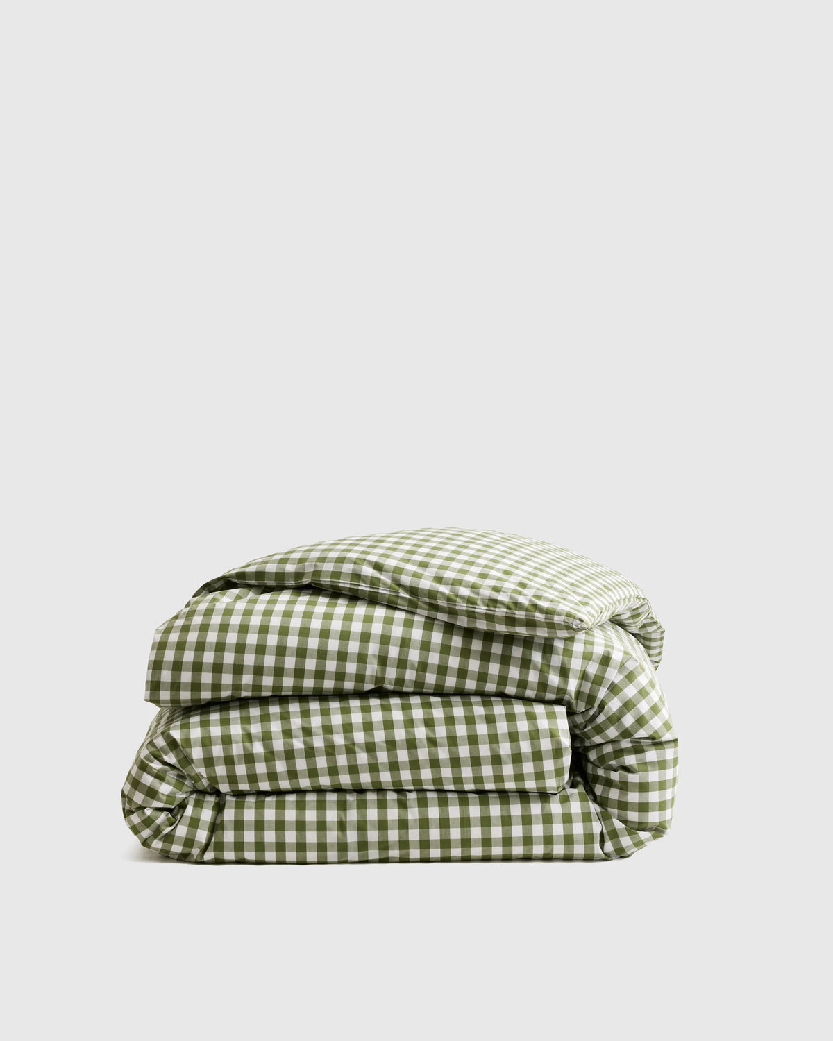 Organic Crisp Percale Duvet Cover - Twin / Ivory