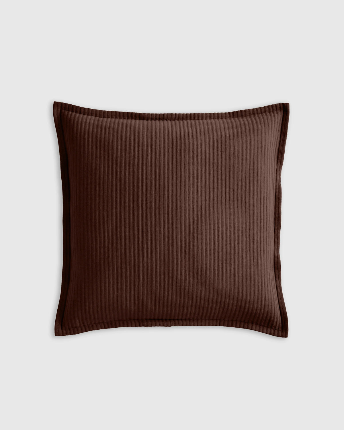 Organic Cotton Matelasse Euro Sham - Euro / Dried Sage